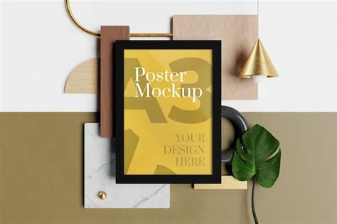 Premium Psd A3 Poster Mockup