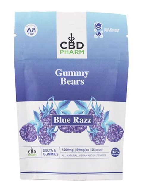 Cbd Pharm Delta 8 Thc Gummy Bears 1250mg