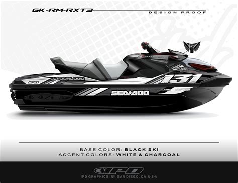 Sea Doo 2018 Up Gen 3 Gtx Wake Pro 230 Rxt 230 And Rxt X 300 Graphics Kit Rm Design Ipd Jet