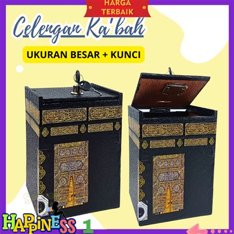 Jual Celengan Miniatur Kabah Ukuran Besar Plus Kunci Shopee Indonesia