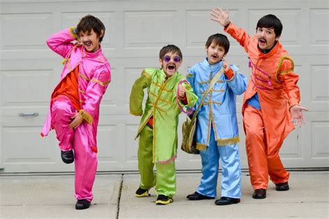 Kid costumes. Group of 4 costume. All boys group costumes. The Beatles ...