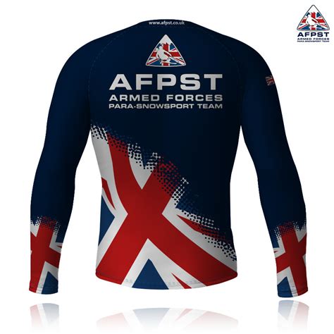 Afpst Armed Forces Para Snowsport Team Long Sleeve Tech Tee Knight