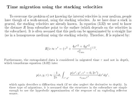 Seismic Data Processing 15 Kirchhof Migration PPT