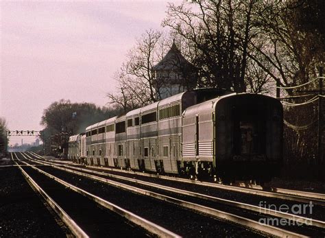 Amtrak Sunset Photograph By Sean Graham White Fine Art America