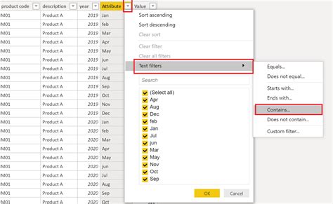 Solved Filtering On Text Microsoft Power Bi Community