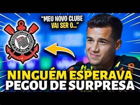 BOMBA OLHA O QUE O PHILIPPE COUTINHO FALOU DO TIMÃO INACREDITÁVEL