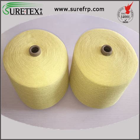 China Flame Retardant High Tenacity Sewing Kevlar Thread Spun Yarn