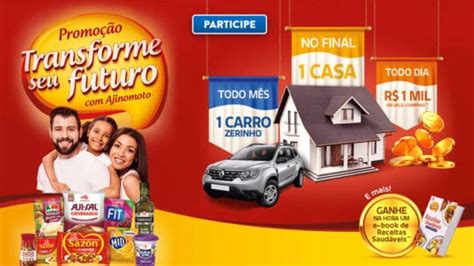 Promoção Ajinomoto 2021 Transforme Seu Futuro Sazón Mid Fit