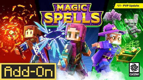 Magic Spells By Cyclone Minecraft Bedrock Marketplace Explorer