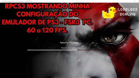 Rpcs Mostrando Minha Configura O Lossless Scaling Fsr Testando