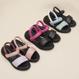 Jual LAPEPA YUK Sepatu Sandal Wanita Wedges VALERIE Model Ban Dua