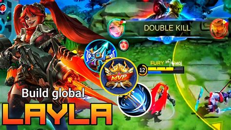 LAYLA NEW META BEST BUILD 2023 CRAZY CRITICAL DAMAGE LIFESTEAL MLBB