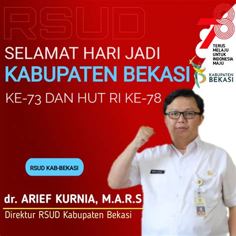 Selamat Hari Jadi Kabupaten Bekasi Ke Dan Hut Republik Indonesia Ke