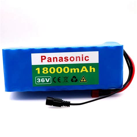 Panasonic 36V Xt60 10S4P 16ah аккумулятор 500W Аккумулятор с высоким ...