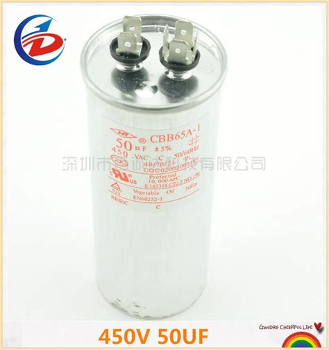 Wholesale Cbb Uf Ac V Hz Start Motor Capacitor Air