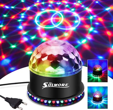 Boule Disco Boule a Facette 12W 51 LEDs 12 5x12 5x13CM Lampe de Scène