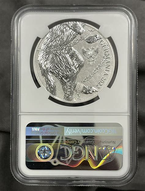 Germania Beasts Fenrir Oz Silver Coin Ngc Pf First Releases Ebay