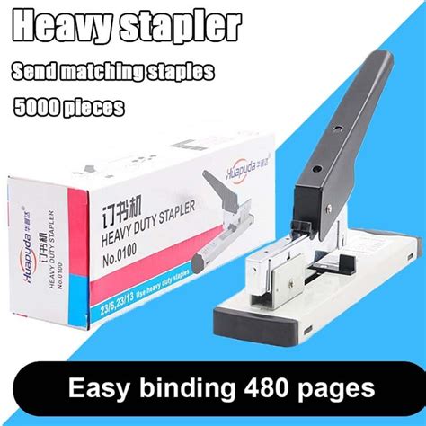 Jual Stapler Penjilid Kertas Kapasitas Besar Stapler Tugas Berat