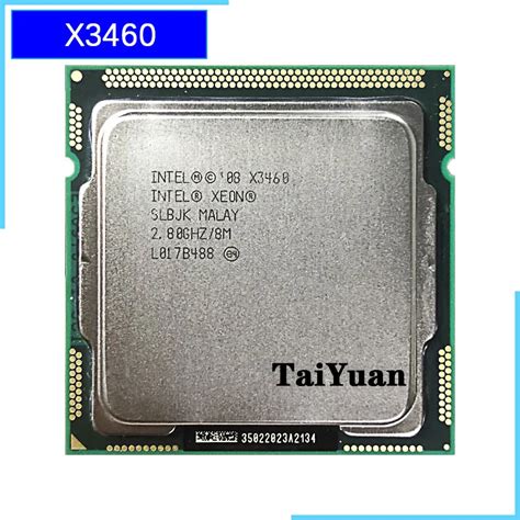 Procesador Intel Xeon X3460 De 2 8 GHz Quad Core Ocho Hilos 95W 8M