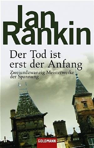 Ian Rankin Der Tod Ist Erst Der Anfang Krimi Couch De