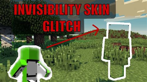 Minecraft Invisible Skin Glitch No Potions Working Complete In Under 2 Minutes Youtube