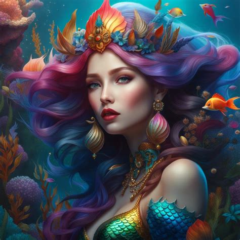 Mermaid Ai Generated Artwork Nightcafe Creator