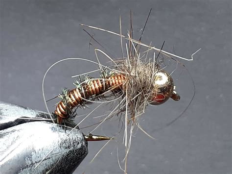 Dozen Tungsten Head Copper Nymphs For Fly Fishing Tung Ebay