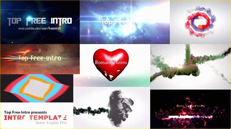 Free Intro Templates Online Of Top 10 Intro Template Sony Vegas Pro 13