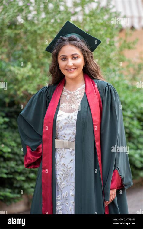 Female Graduation Cap And Gown Hi Res Stock Photography And Images Alamy