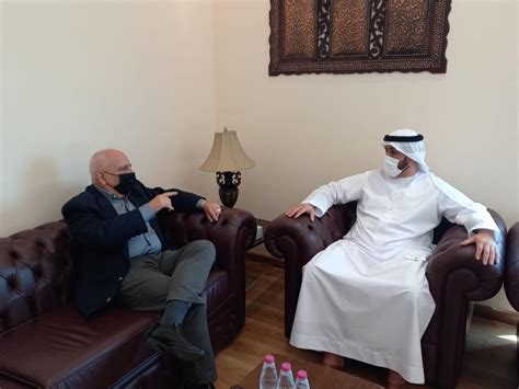 Cuban Ambassador To The Uae Held Meeting With Abdullah Ali Al Mahyan