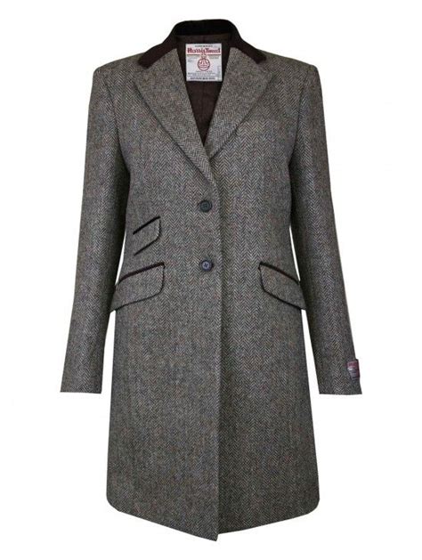 Ladies Torie Harris Tweed Coat The Edinburgh Woollen Mill Tweed