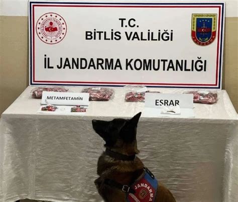 Bitlis te Otobüste Uyuşturucu Operasyonu Haberler