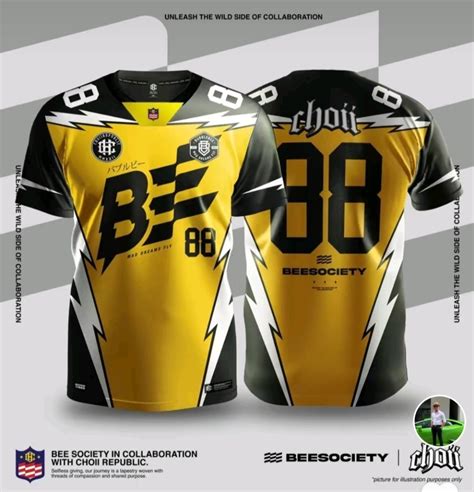 Choii X Bee Premium Jersey Mens Fashion Tops And Sets Tshirts And Polo