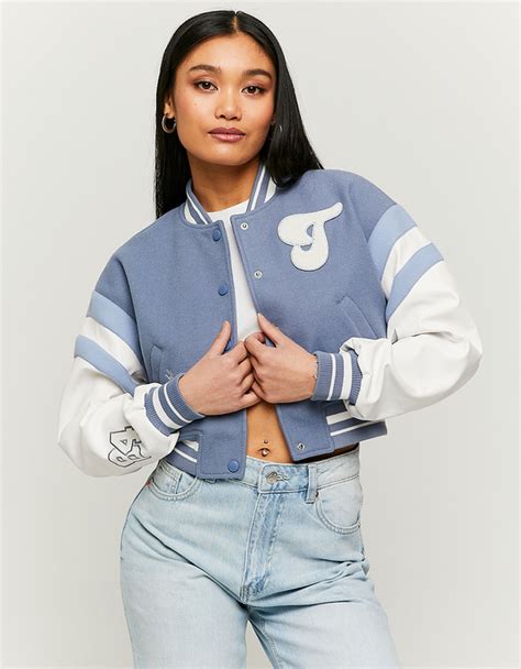 Cropped Varsity Jacke Tally Weijl Deutschland