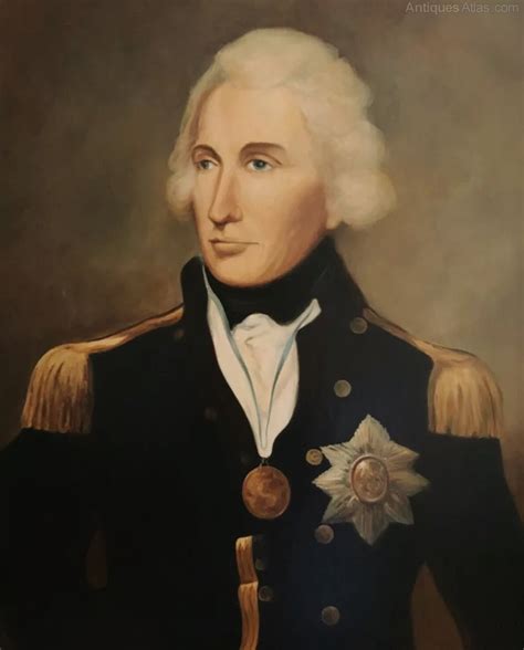 Antiques Atlas Lord Nelson Admiral Of The Fleet Oil Portrait Painting