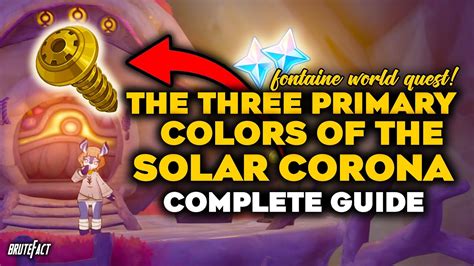 The Three Primary Colors Of The Solar Corona Fontaine World Quest