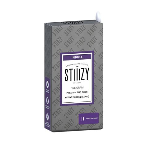 Vape White Raspberry Premium Thc Pod 1g Il Stiiizy