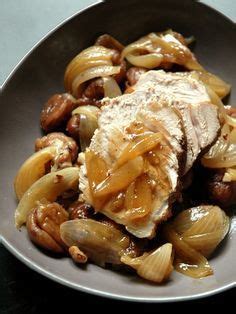 Recette R Ti De Veau Aux Marrons Et Chalotes Christmas Meat Recipes