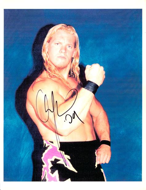 Chris Jericho signed 8x10 Photo – Signed By Superstars