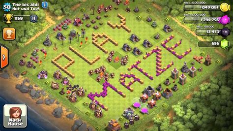 Beste Base Dorf Der Welt Clash Of Clans 041 Deutsch German YouTube