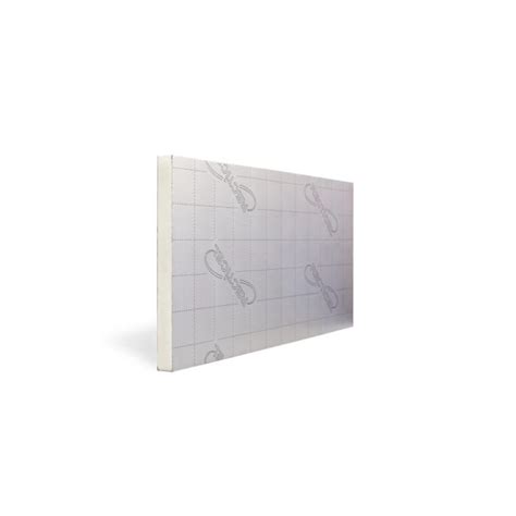 PIR Insulated Plasterboard 52mm Thick - Length 2.4m x Width 1.2m