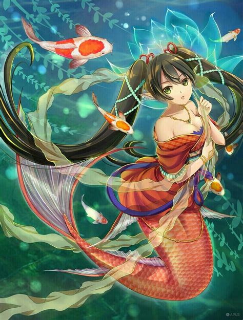 Pin By Mamaw Roxie On Apus Wallpapers Anime Mermaid Mermaid Drawings Anime