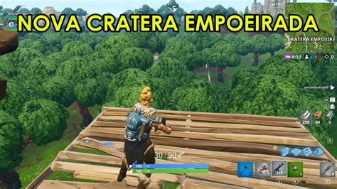 Nova Cratera Empoeirada Fortnite Felicioholplay Youtube