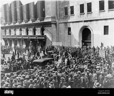 Du Krach Boursier De Wall Street 1929 Banque De Photographies Et D