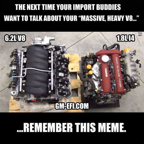 The V8 Advocacy Meme Car Memes