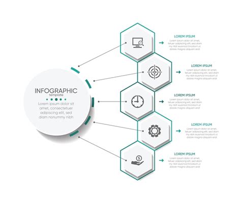 Premium Vector Presentation Business Infographic Template