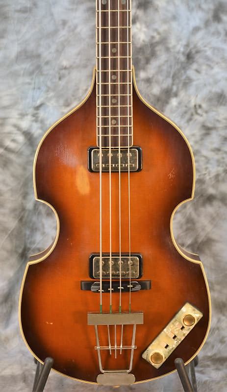 New Hofner Beatle Violin Bass Relic Edition Reverb