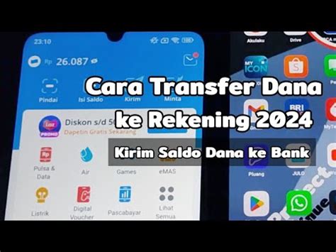 Cara Transfer Dana Ke Rekening Terbaru Kirim Saldo Dana Ke Bank