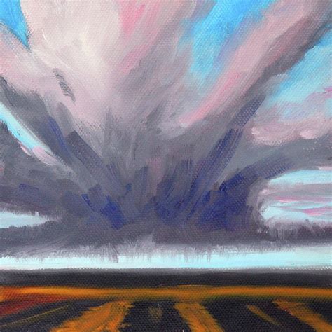 Rain Cloud Painting By Nancy Merkle Fine Art America