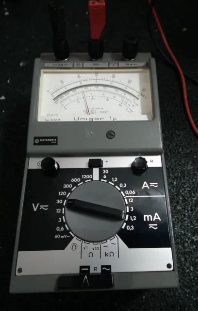 Metrawatt Multimeter Analog Unigor P Elektrotechnik Messger T Eur